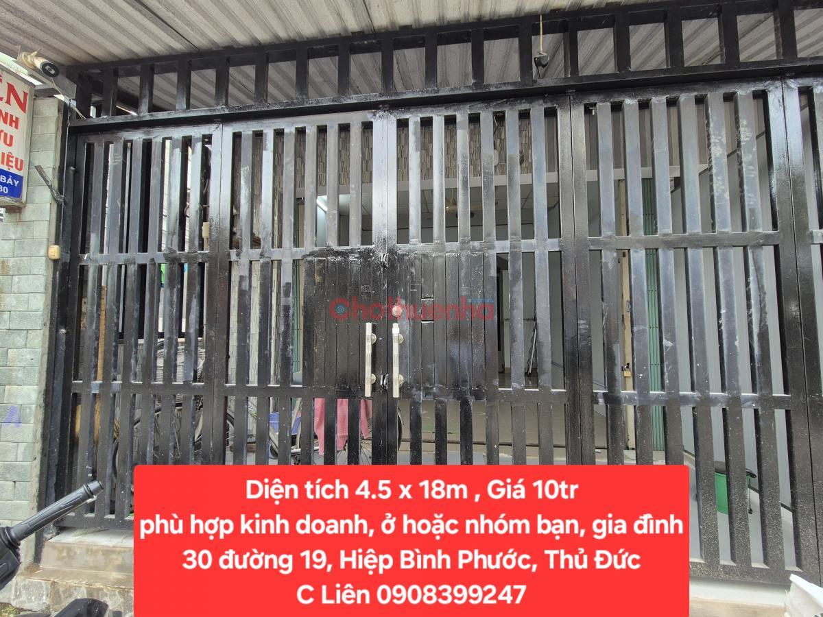 CHO THUÊ NHÀ PHƯỜNG HIỆP BÌNH PHƯỚC, THỦ ĐỨC