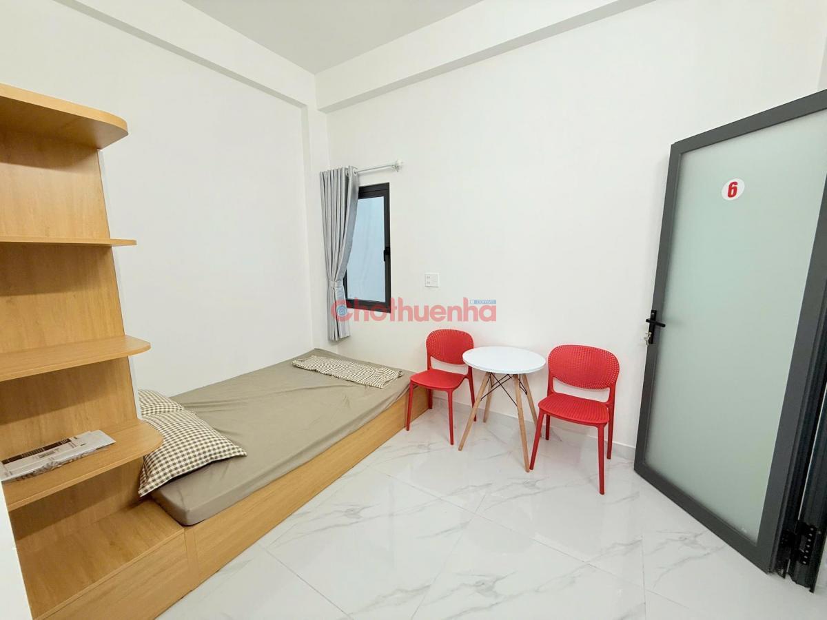 CHO THUÊ PHÒNG STUDIO FULL NỘI THẤT GẦN KCX TÂN THUẬN