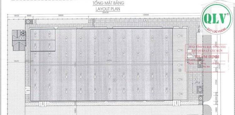 BÁN KHO XƯỞNG KCN CHÂU ĐỨC, BÀ RỊA VŨNG TÀU, 20504M, THIẾT KẾ THÔNG THOÁNG, GIÁ CHỈ 89 TỶ
