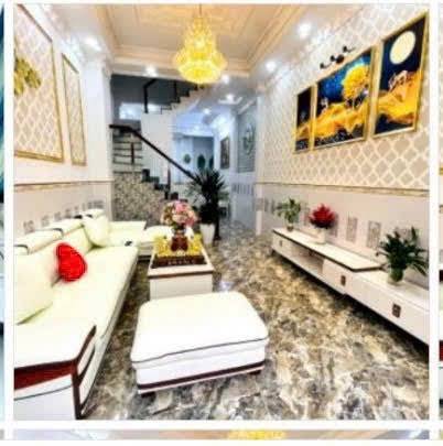 Bán nhà Thống Nhất, Gò Vấp, hẻm xe hơi, gần Lottemart Nguyễn Văn Lượng, 44m², 4 tầng, 6,15 tỷ tl