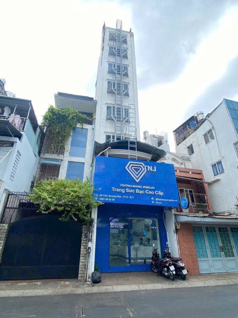 Bán nhà MT Kinh Doanh Rẻ Nhất Trần Quang Diệu, Quận 3, 5,5x20m, 7 tầng thang máy, HĐT 76tr/tháng