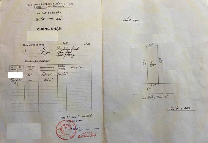 BÁN ĐẤT ĐƯỜNG THIÊN LÔI, LÊ CHÂN, HẢI PHÒNG, MT 9,5M Ô TÔ TRÁNH, GIÁ 25 TỶ