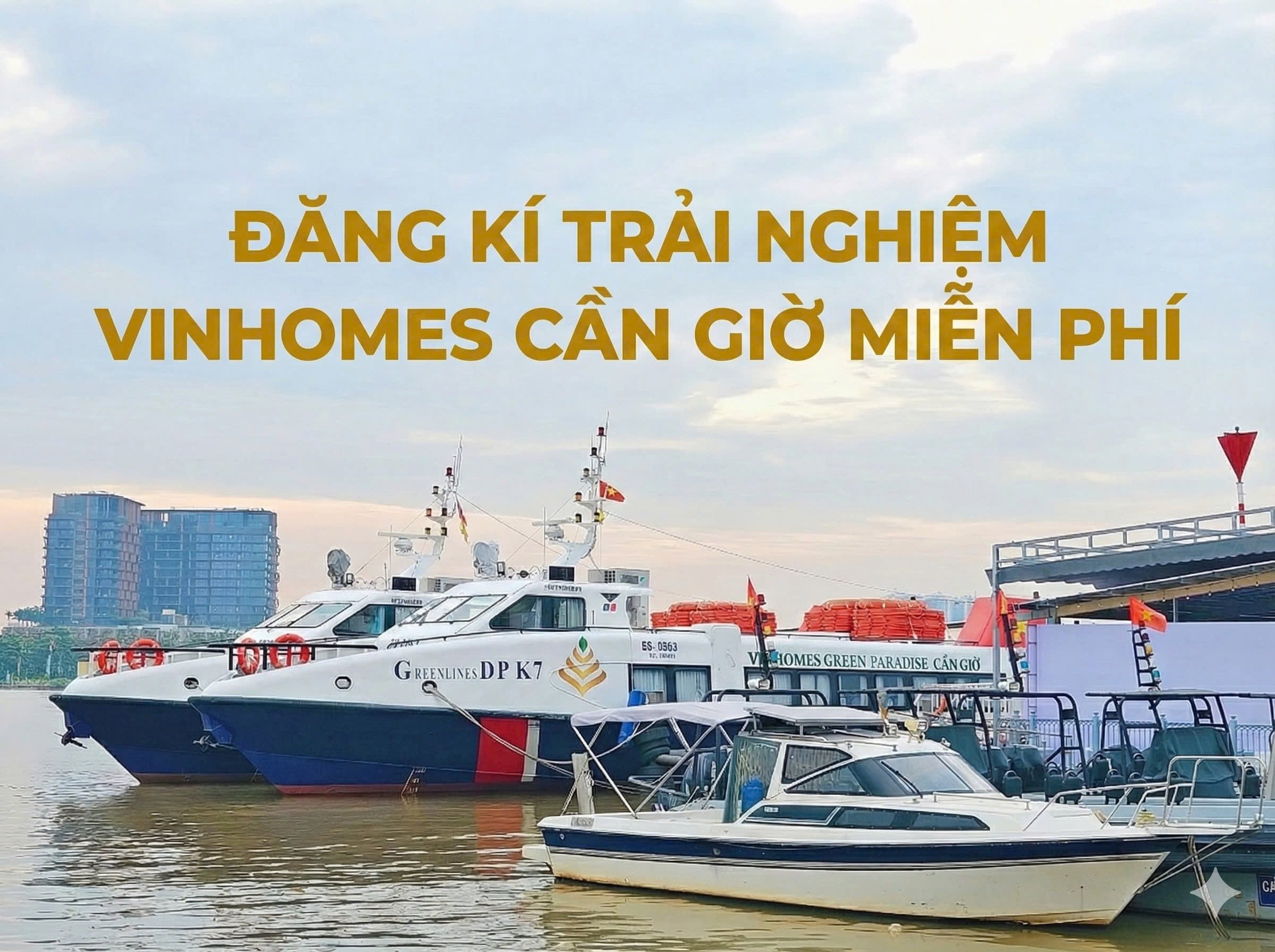 Mục sở thị biệt thự biển Cần Giờ, đặc quyền thượng lưu, hải trình tham quan VHM Cần Giờ Free 100%