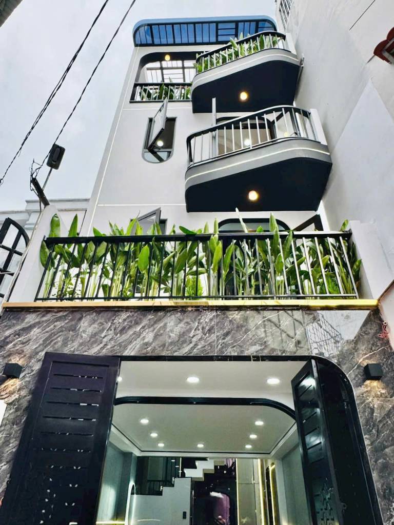 BÁN NHÀ NGUYỄN OANH, GÒ VẤP, 44M2, 4 TẦNG XÂY MỚI, HXH, 6 TỶ 8 TL