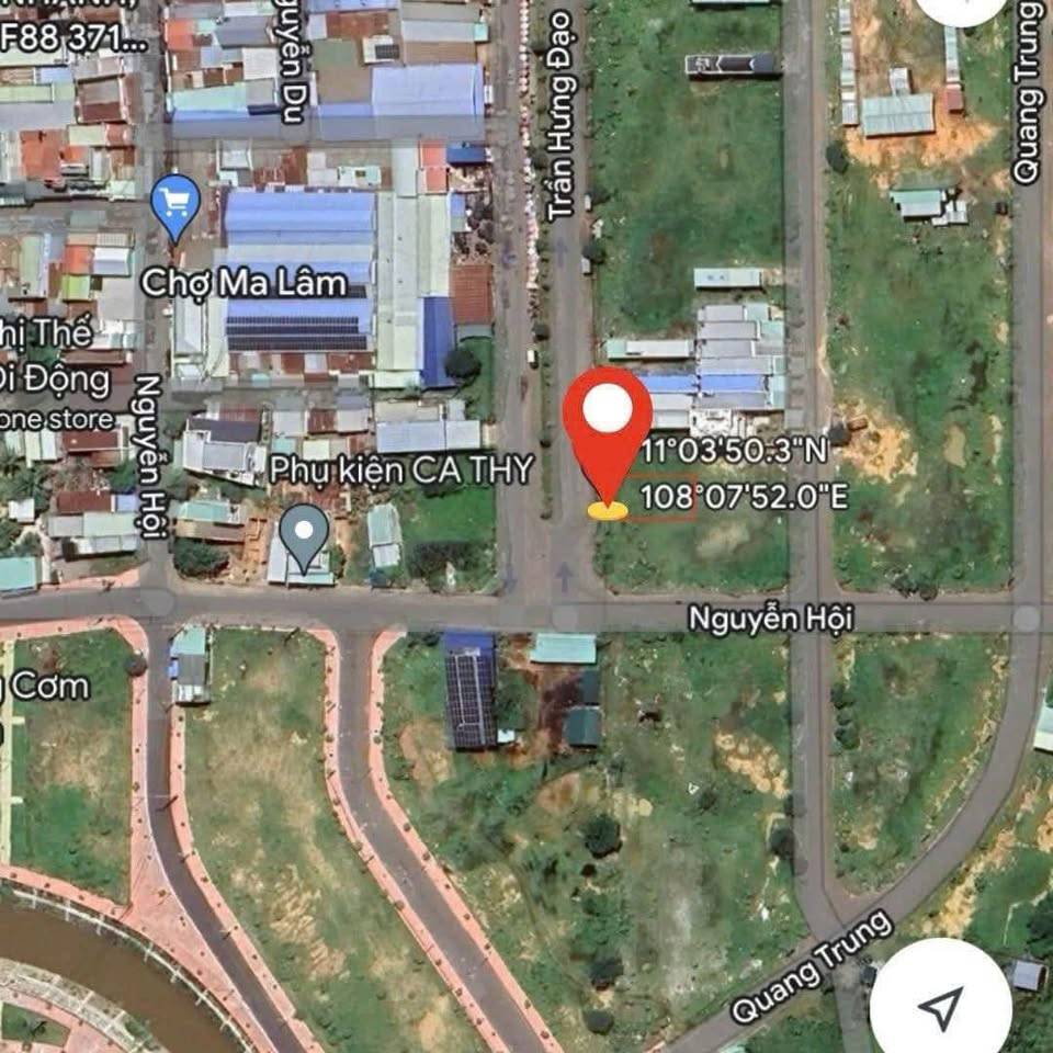 Bán đất KDC Ruộng Dinh, Ma Lâm, đường Trần Hưng Đạo, 125m2, giá đầu tư sinh lời cao