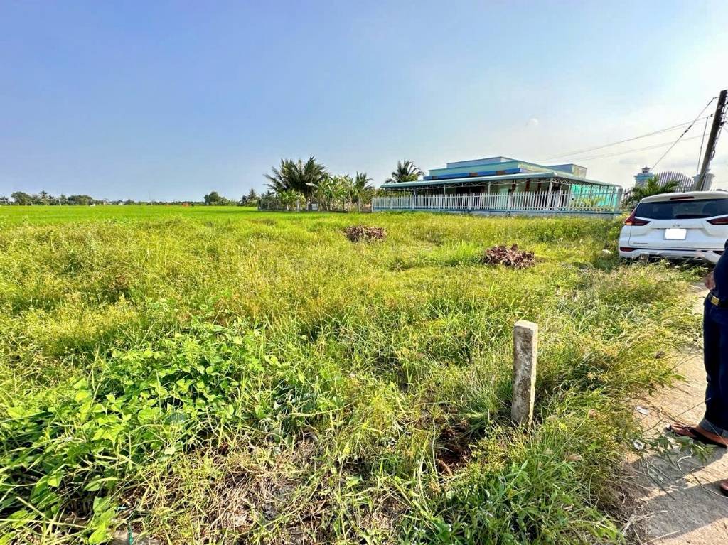 Bán đất đường ĐT832, Kcn An Nhựt Tân, Nhựt Chánh, xã Mỹ Bình, Tân Trụ, giá 959 tr