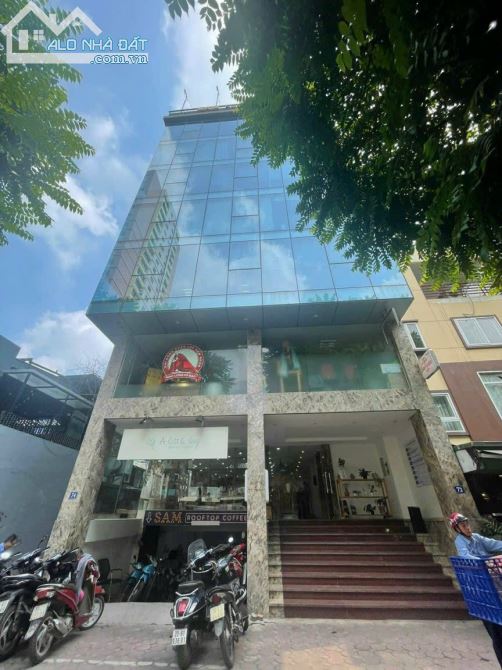 Bán toà nhà vp mặt phố Xuân La 450m 11T 2 hầm siêu đẹp 310 tỷ