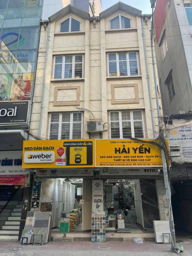 BÁN NHÀ LÔ GÓC MẶT PHỐ AN TRẠCH, ĐỐNG ĐA, DT 51M² 4 TẦNG, MT 6.5M, GIÁ 29.8 TỶ