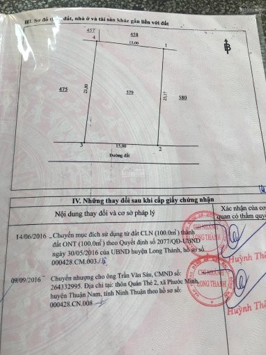 Bán đất đường quốc lộ 51, an phước, ngay khu thung lũng xanh, cổng kcn long thành, ngang 15x24m
