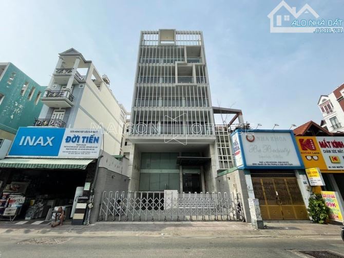 Buliding Nguyễn Văn Đậu. 9x36m sử dụng 300m2 DTS 1800m2. Hầm 9 tầng TM. HĐT .Giá 75 tỷ Tl