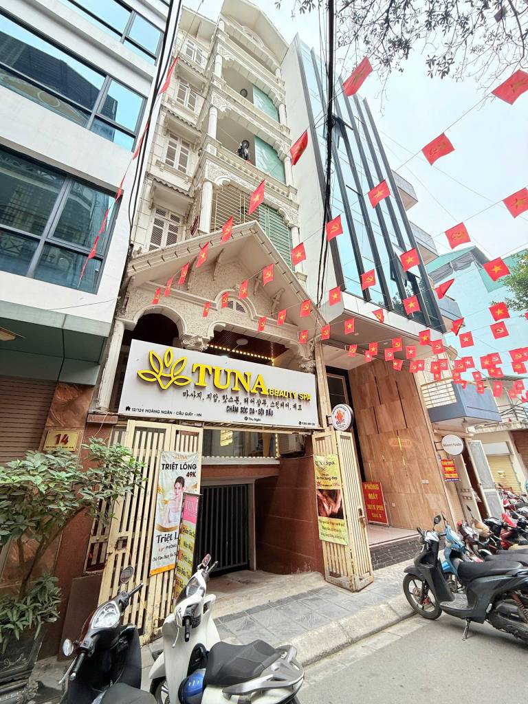BÁN TÒA NHÀ ĐƯỜNG HOÀNG NGÂN, CẦU GIẤY, 75M2 XÂY 5 TẦNG, GARA Ô TÔ, KINH DOANH