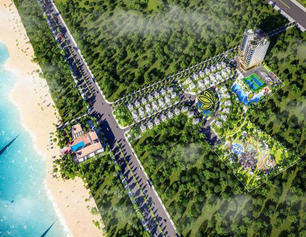 Chuyển nhượng đất Lạc Long Quân, Bình Thuận, rộng 5,7ha, dự án du lịch, condotel và biệt thự biển