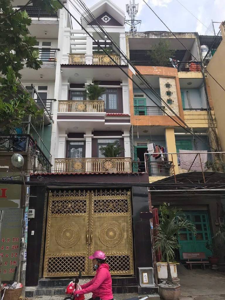 Bán nhà mặt tiền Bình Hưng Hoà A, Bình Tân, đường 10m vừa ở vừa kinh doanh, khu dân trí cao
