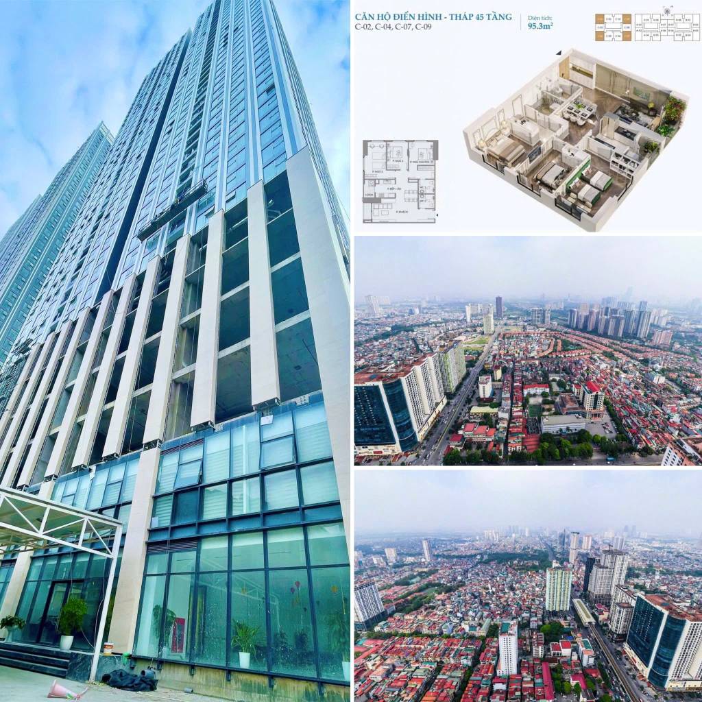 Bán chung cư Grand Sunlake, Văn Quán, Hà Đông, cập nhật bảng giá mới nhất