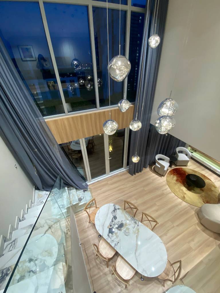 Bán căn Penthouse Phú Thuận, Quận 7, sân vườn view sông Mũi Đèn Đỏ, 139m + 37m sân vườn 3PN