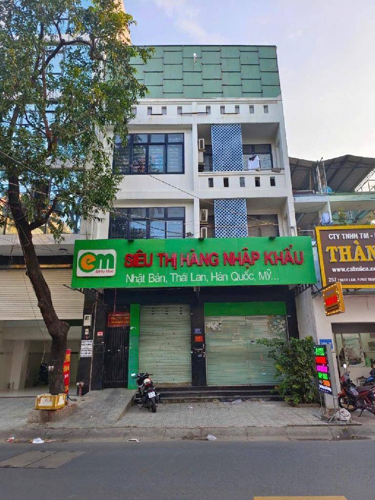 Bán nhà mặt tiền Thạch Lam, Tân Phú, kinh doanh sầm uất, HĐT 40tr/tháng, tự khai thác
