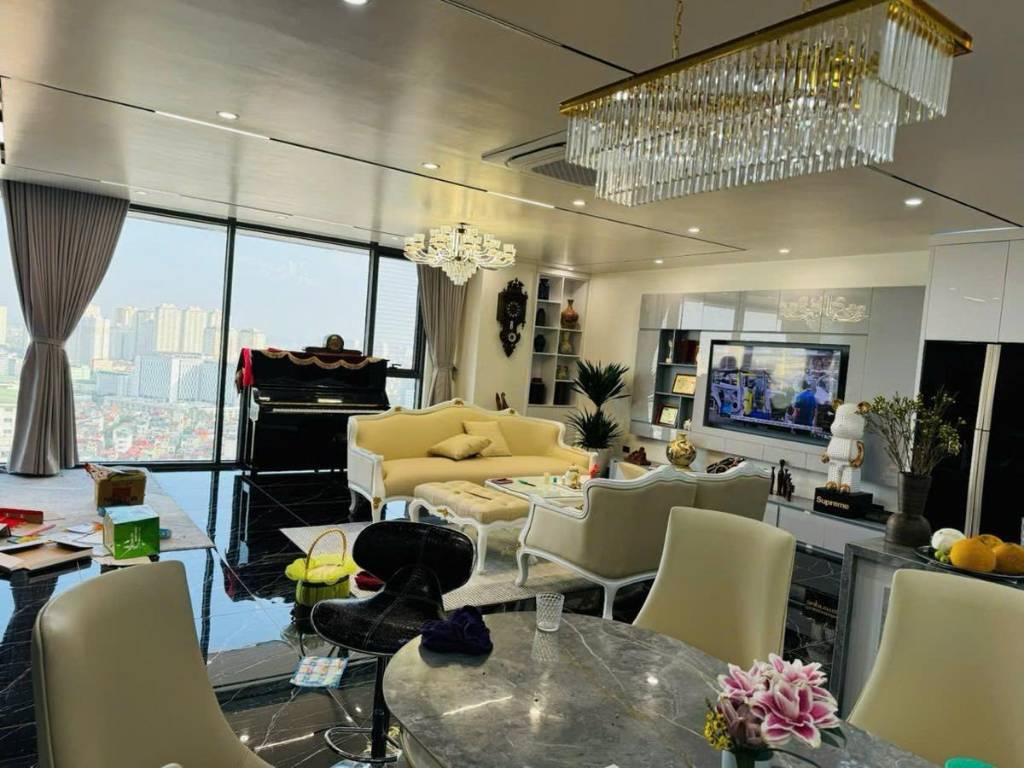 BÁN CĂN CHUNG CƯ RAINBOW VĂN QUÁN, DT 406M2 TẦNG 27, GIÁ NHỈNH 22 TỶ