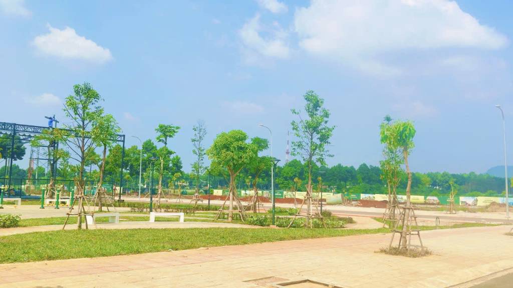 Bán đất nền thổ cư The Link City, trung tâm Dầu Giây, 100m2 đối diện công viên 2.7ha