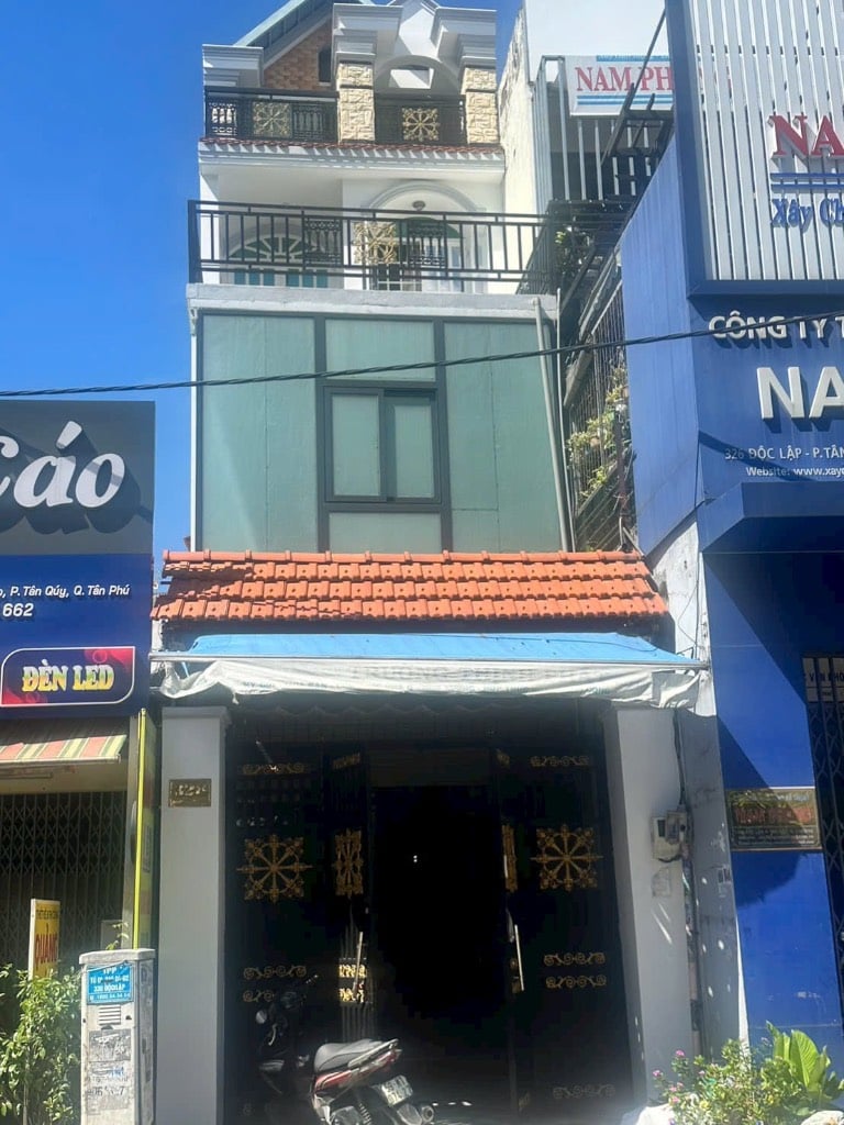 Bán nhà mặt tiền Độc Lập Tân Phú, ngang 4x20m 4 tầng, 4PN khép kín, giá chỉ 11.8 tỷ