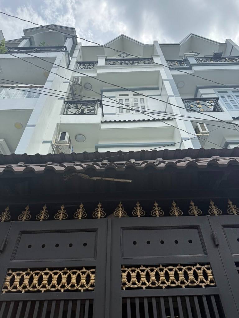 Bán nhà 4 tầng BTCT Tân Tạo, Bình Tân, 4x17,5m, hẻm xe hơi, gần mặt tiền