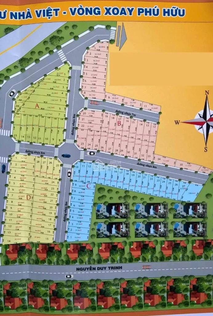 BÁN NỀN ĐẤT MẶT TIỀN ĐƯỜNG 827, NGAY VÒNG XOAY PHÚ HỮU, DIỆN TÍCH 67M2 GIÁ 5,7 TỶ