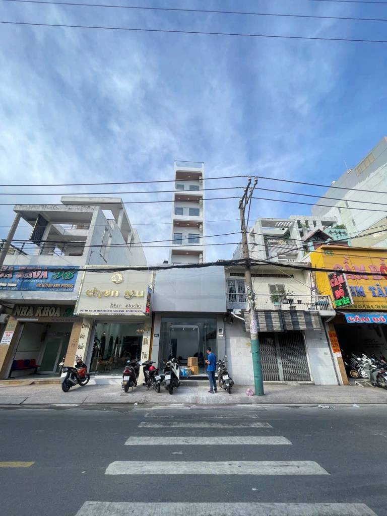 BÁN NHÀ MẶT TIỀN ÂU CƠ, TÂN BÌNH, NHÀ MỚI 100% CÓ THANG MÁY, GIÁ 15.2 TỶ