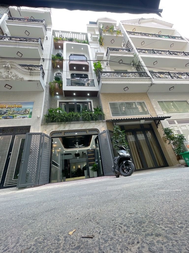 Bán nhà Hương Lộ 2, Bình Tân, dtcn đủ 61m2, lửng 4 tầng sân thượng, giá 8,8 tỷ