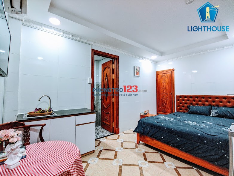 CĂN STUDIO FULL NỘI THẤT NGAY CẦU VƯỢT BA THÁNG HAI - QUẬN 10