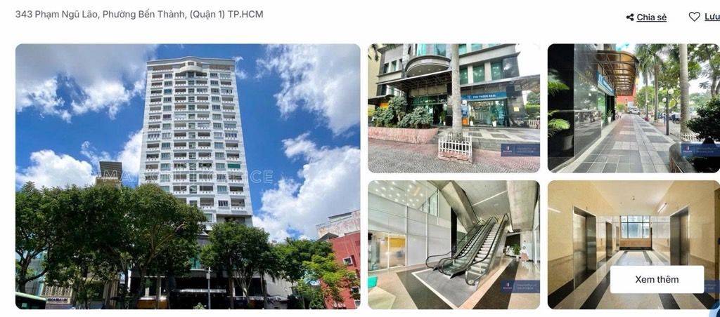 Chính chủ bán tầng 5 tòa nhà International, Quận 1, vị trí thuận lợi, hỗ trợ vay ngân hàng