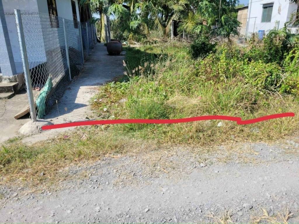 Bán đất nền thổ cư Tân Chánh, Cần Đước, 116m2 mặt tiền xe hơi, giá rẻ 450tr