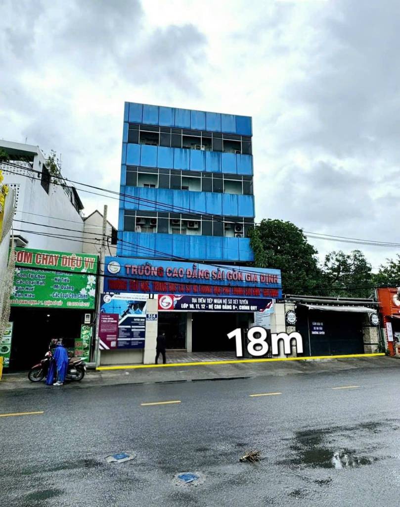 Bán gấp nhà mặt tiền Lê Quang Định, Gò Vấp, ngang 18m, DT 892m², nhà 5 tầng, quỹ đất hiếm có