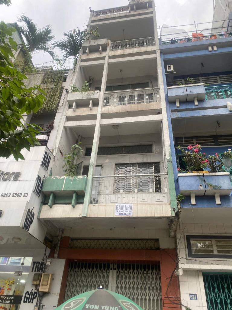 Giảm sốc 1,5 tỷ, bán mặt tiền 625 Lê Hồng Phong Quận 10, 3,6x17m nở hậu 8m, 4 tầng chỉ 28,5 tỷ