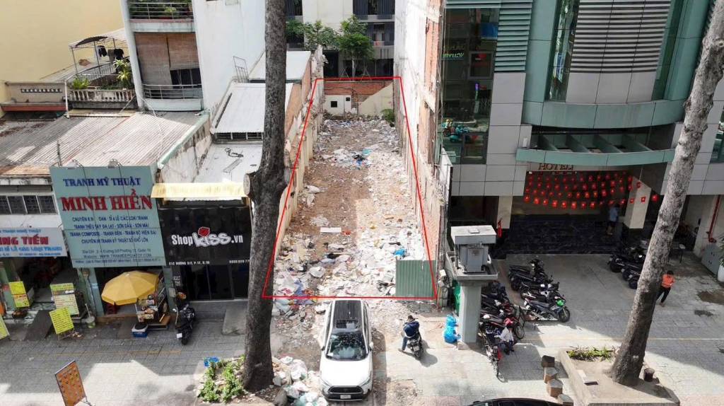 BÁN ĐẤT MẶT TIỀN 3/2 QUẬN 10, NGANG 7,3X32M CN 220M², ĐẤT TRỐNG XÂY BUILDING, GIÁ 120 TỶ