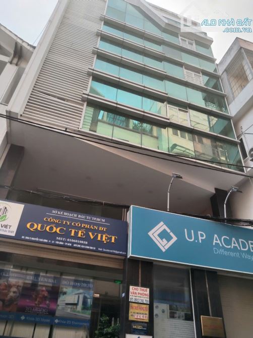 Bán tòa nhà VP Điện Biên Phủ - kế Hutech, Bình Thạnh - 400m2 (10,6m x 38m) - 1 hầm 10 tầng
