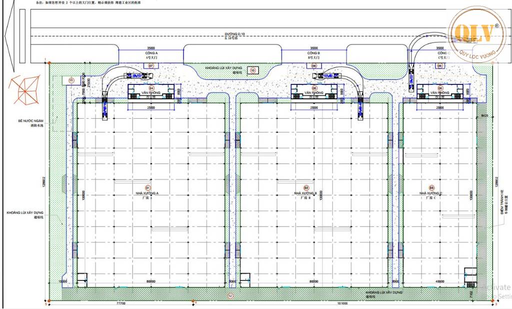Cho thuê nhà xưởng KCN Châu Đức, Bà Rịa Vũng Tàu, 20900m² sàn bê tông chịu lực, giá tốt