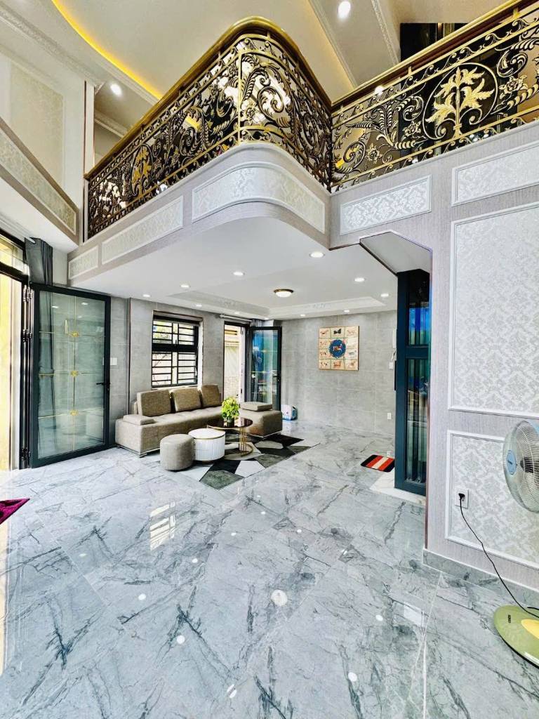 Bán nhà hẻm xe hơi Quang Trung, Gò Vấp, 5 tầng thang máy, full nội thất, 7.55 tỷ TL