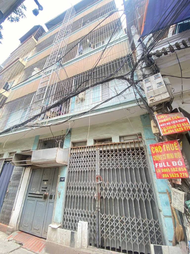 BÁN TÒA CHDV NGÕ 250 ĐƯỜNG KIM GIANG, HOÀNG MAI, 110M2 5 TẦNG, 16 PHÒNG CHO THUÊ