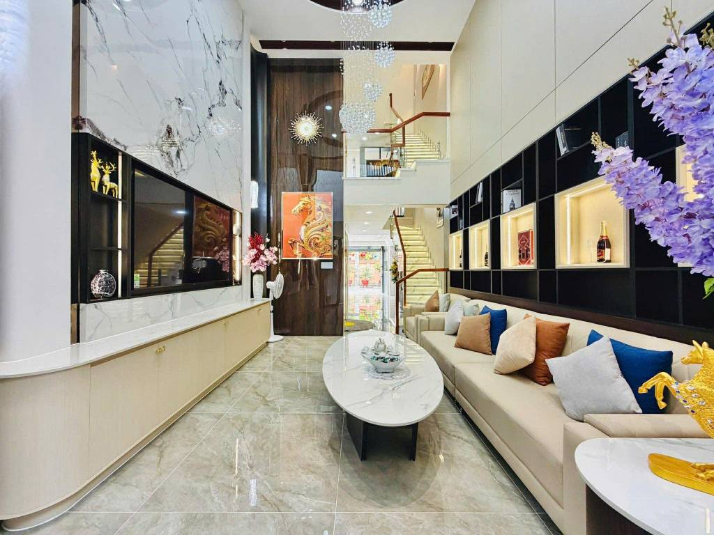 BÁN NHÀ MẶT TIỀN GẦN QUANG TRUNG, GÒ VẤP, 6 TẦNG THANG MÁY, 288M2 SÀN GIÁ CHỈ 15.8 TỶ