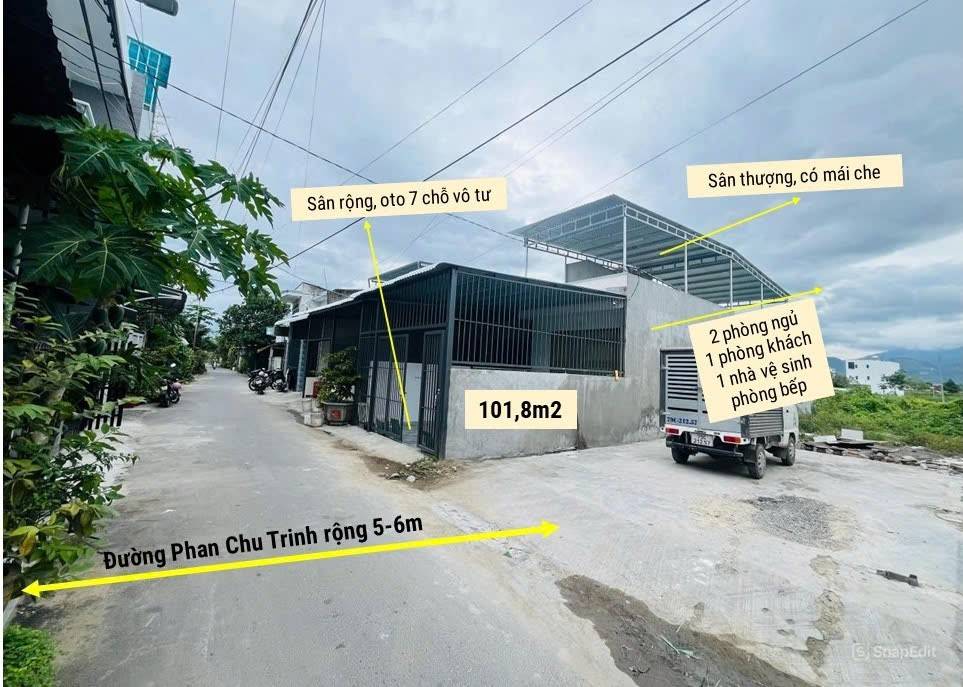 Bán nhà cấp 4 đường Phan Chu Trinh, thị trấn Diên Khánh 101.8m2 giá 2.25 tỷ