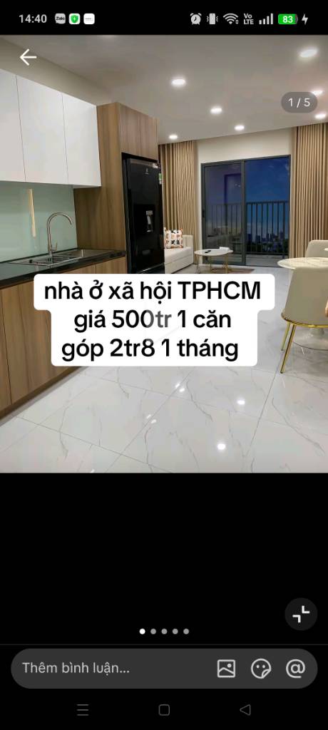 BÁN NHÀ Ở XÃ HỘI HQC PLAZA BÌNH CHÁNH, ĐÃ CÓ SỔ RIÊNG, DÀNH CHO NGƯỜI THU NHẬP THẤP
