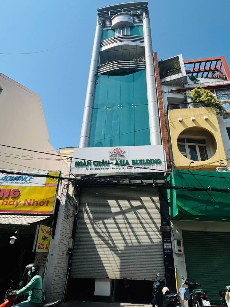 Bán nhà mặt tiền Hồ Bá Kiện quận 10, DT 5x15m, kết cấu hầm 7 tầng, HĐT 60tr, giá chỉ 28 tỷ