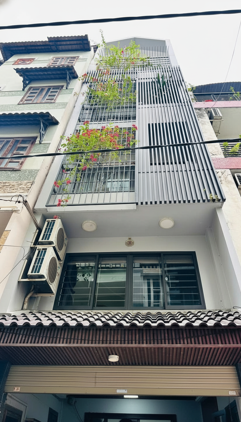 BÁN NHÀ SÁT CHỢ NGUYỄN THIỆN THUẬT QUẬN 3, SẦM UẤT, DTSD 120M2, NỞ HẬU 4.5M, 3 TẦNG BTCT