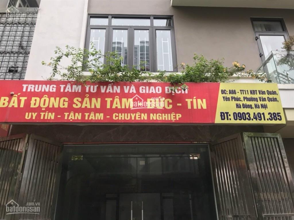 Bán liền kề mặt đường nguyễn khuyến, gần vinmart, vị trí kd tốt, 110m2, 40 tỷ có tl. 0903 491 ***