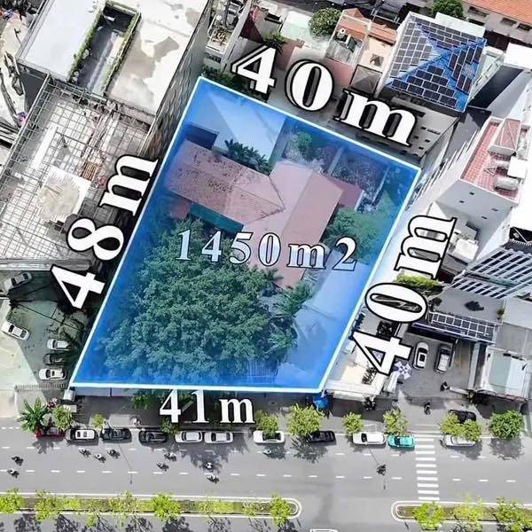 Bán đất vàng Trần Não quận 2, ngang 41m, 1.450m² thổ cư, xây 7 tầng, giá 900 tỷ