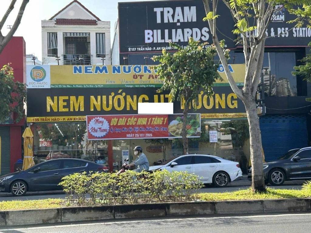 Bán nhà mặt tiền Trần Não, Quận 2, ngang 12,5m, 121m², 4 tầng, thu 83tr/th, giảm còn 67 tỷ