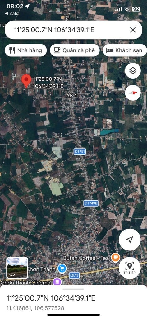Bán đất Chơn Thành, Bình Phước, diện tích lớn 7800m2, vị trí tiềm năng, giá tốt