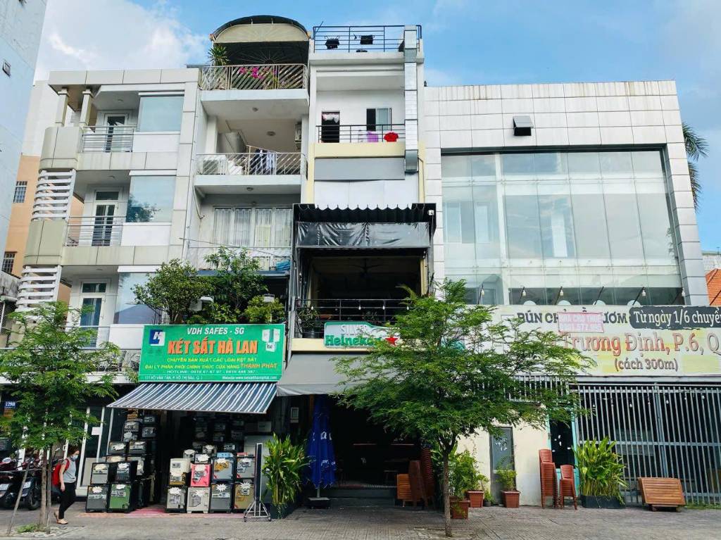 BÁN NHÀ MẶT TIỀN VÕ VĂN TẦN QUẬN 3, DT 4,1x19,4M 4 TẦNG, DÒNG TIỀN 80TR/THÁNG, CHỈ 55 TỶ