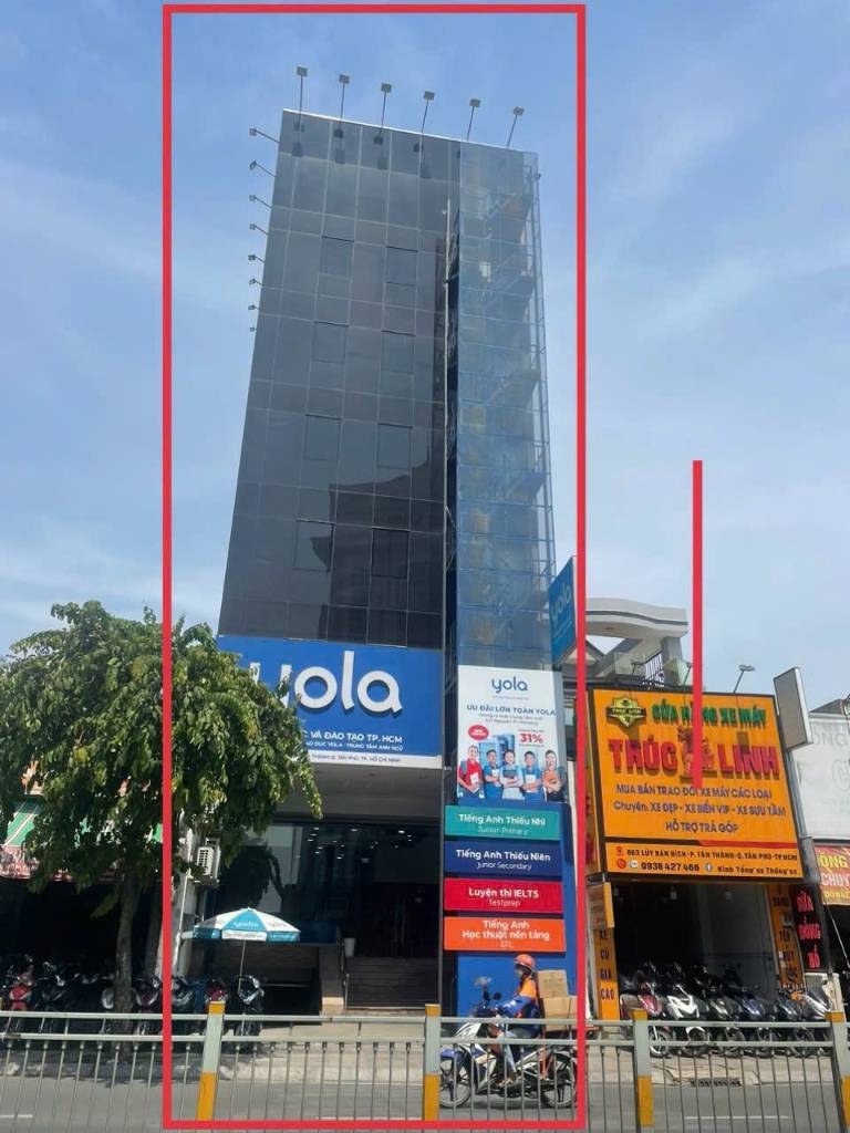 BÁN TÒA BUILDING LŨY BÁN BÍCH, TÂN PHÚ, 8 TẦNG NGANG 8M, DÒNG TIỀN 270TR/THÁNG, GIÁ 87 TỶ