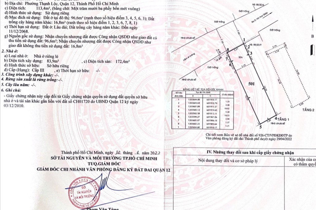 Bán kho xưởng Thạnh Lộc 40 Quận 12, diện tích nhỏ 113m2, có cho thuê, giá 5,5 tỷ