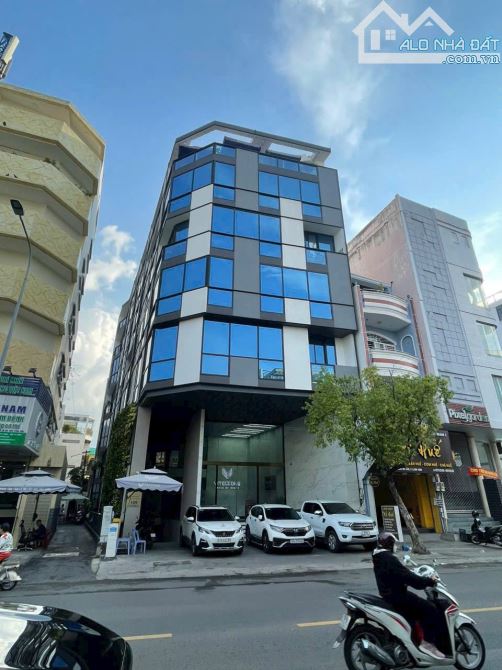Tòa Nhà Văn Phòng Mặt Tiền Ngay Phan Đăng Lưu P5 PN- 12m*27m - Hầm 8 Tầng - Gía : 90 Tỷ